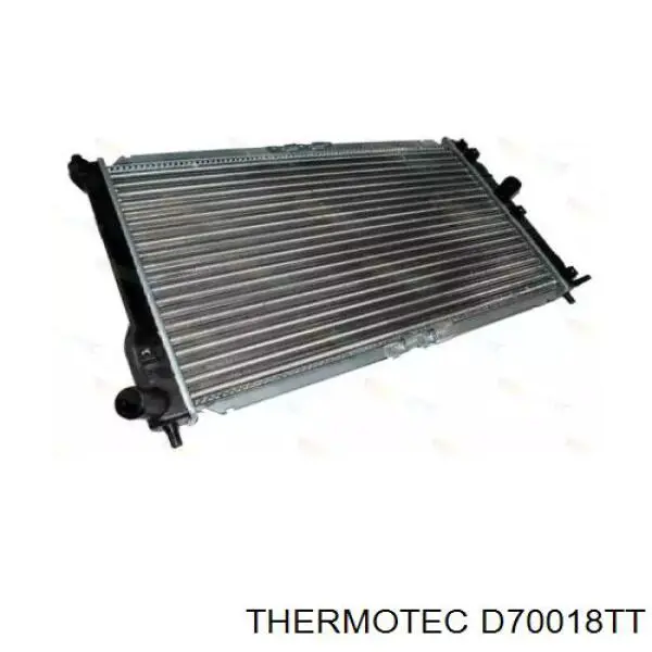 Радиатор охлаждения двигателя Thermotec D70018TT цена, от 52.20 USD