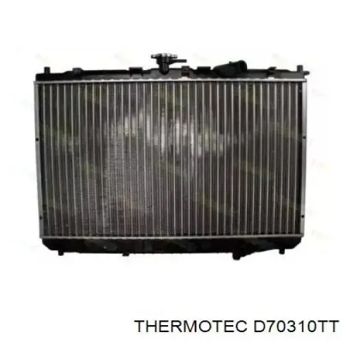 Радиатор охлаждения двигателя Thermotec D70310TT цена, от 132.05 USD