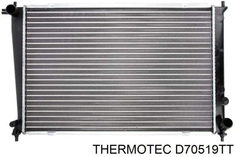 D70519TT Thermotec radiador de esfriamento de motor