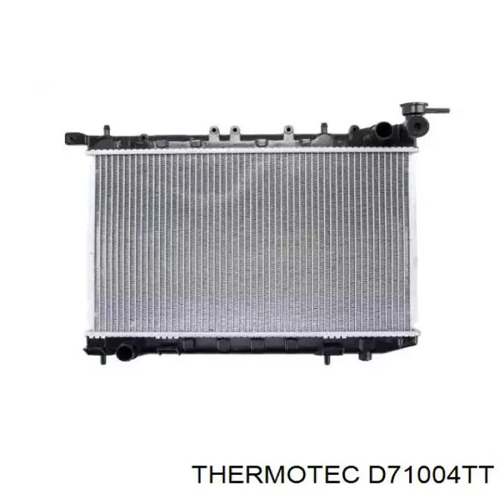 Радіатор охолодження двигуна D71004TT Thermotec