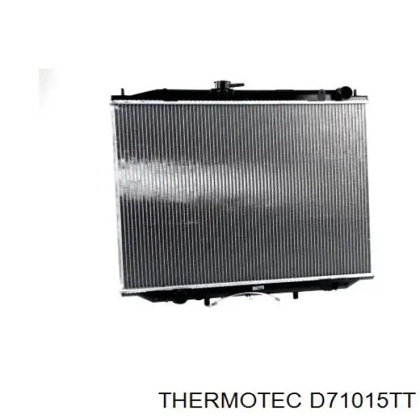 Радиатор охлаждения двигателя Thermotec D71015TT цена, от 99.13 USD