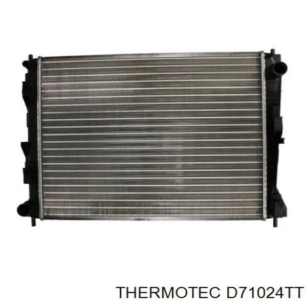 Радиатор охлаждения двигателя Thermotec D71024TT цена, от 87.43 USD