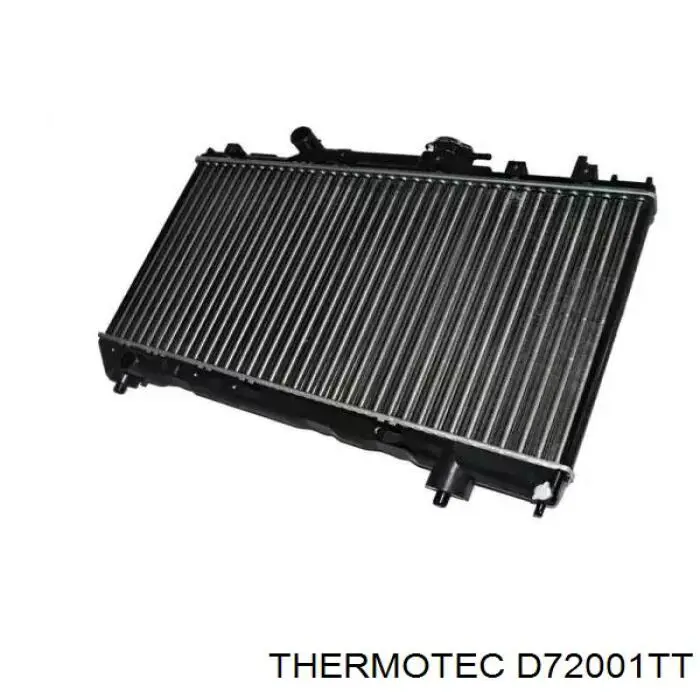 Радіатор охолодження двигуна D72001TT Thermotec