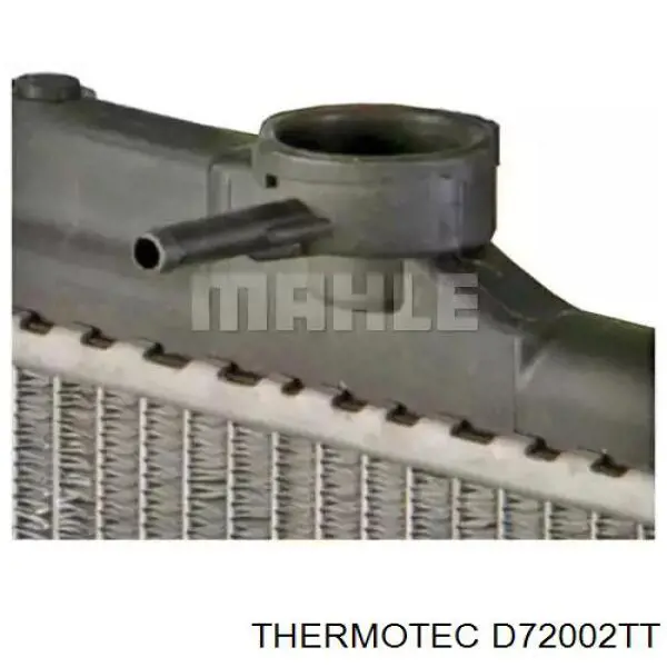 Радиатор охлаждения двигателя Thermotec D72002TT цена, от 57.14 USD