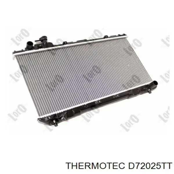 Радиатор охлаждения двигателя Thermotec D72025TT цена, от 90.81 USD
