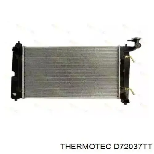 Радиатор охлаждения двигателя Thermotec D72037TT цена, от 81.35 USD
