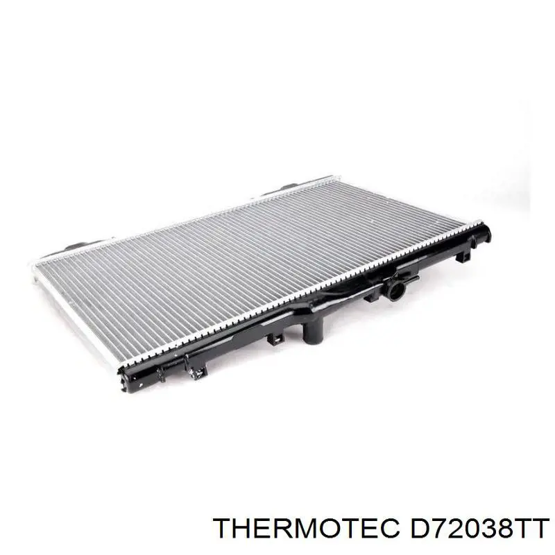 Радиатор охлаждения двигателя Thermotec D72038TT цена, от 69.68 USD
