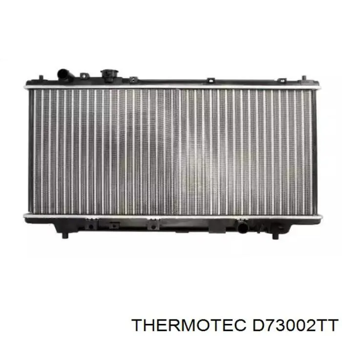 Радиатор охлаждения двигателя на Mazda 323 P V 