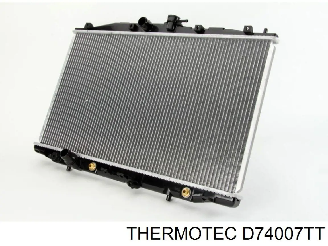 Radiador refrigeración del motor D74007TT Thermotec