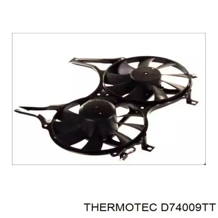 Купить D74009TT Thermotec Радиатор водяной
