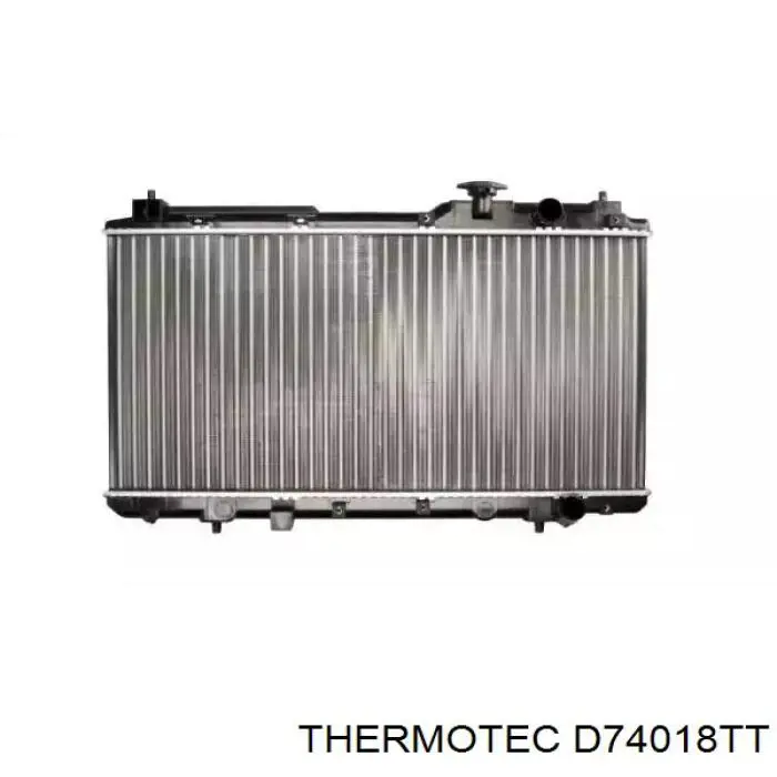 D74018TT Thermotec radiador de esfriamento de motor