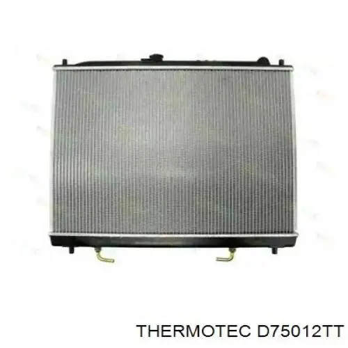 Радіатор охолодження двигуна D75012TT Thermotec