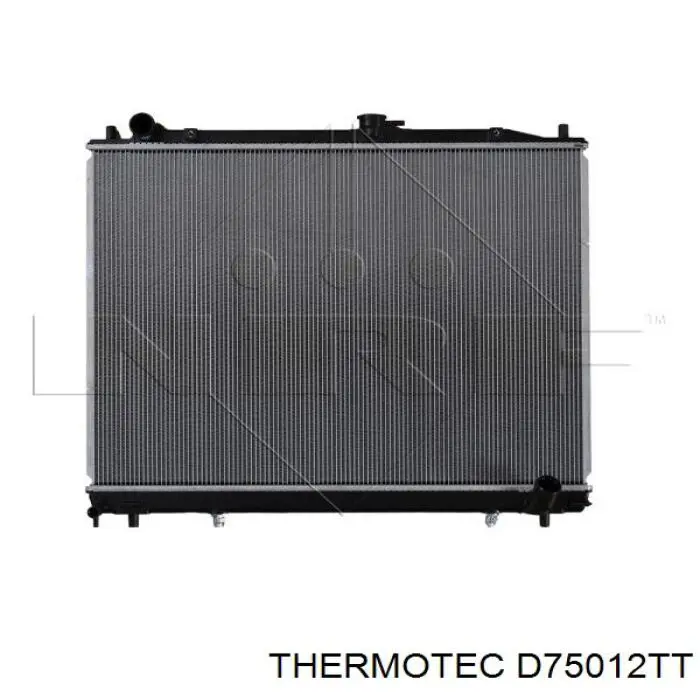Купить D75012TT Thermotec Радиатор водяной