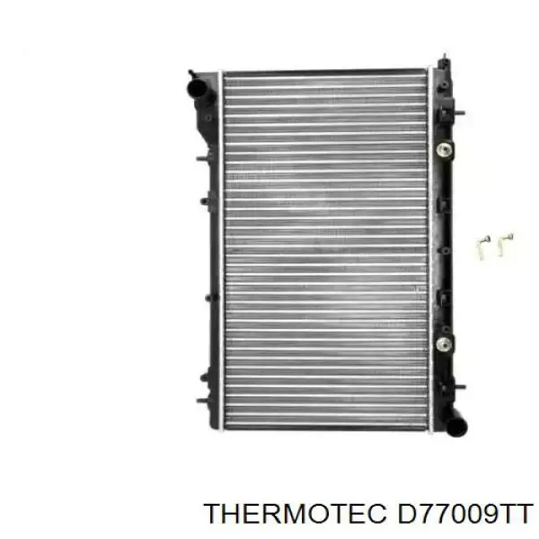 Радіатор охолодження двигуна D77009TT Thermotec