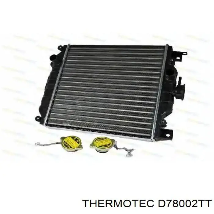Купить D78002TT Thermotec Радиатор водяной