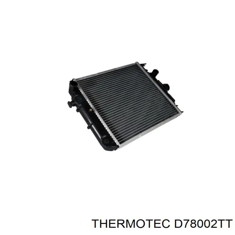 Radiador refrigeración del motor D78002TT Thermotec