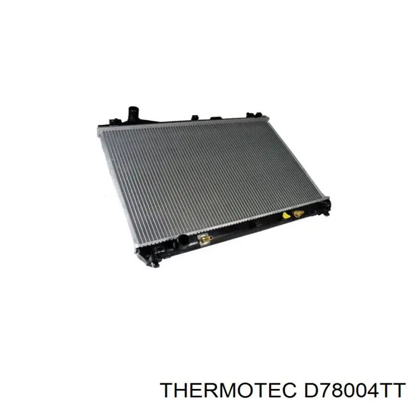 Радіатор охолодження двигуна D78004TT Thermotec