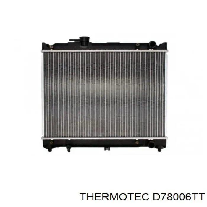 Радиатор охлаждения двигателя Thermotec D78006TT цена, от 74.63 USD