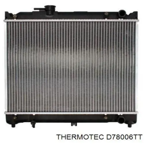 Radiador refrigeración del motor D78006TT Thermotec