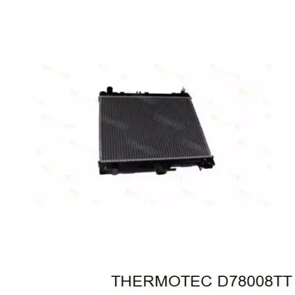 Радіатор охолодження двигуна D78008TT Thermotec