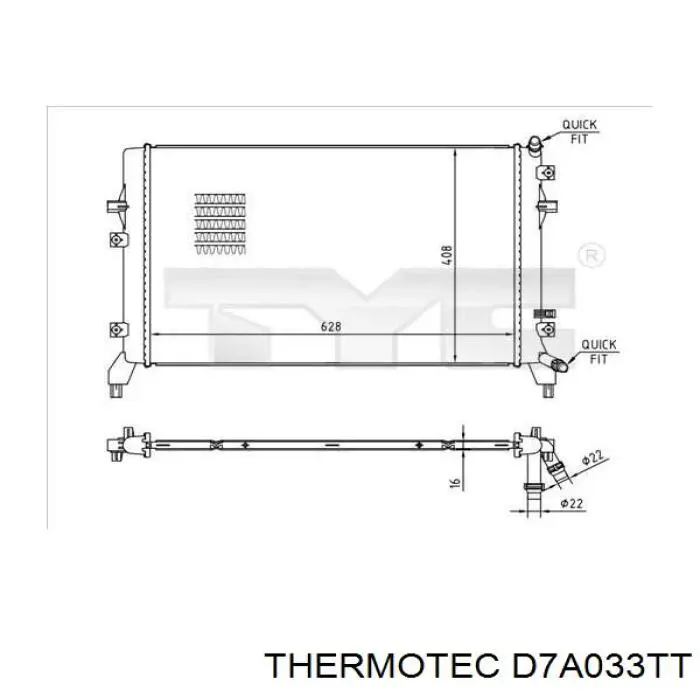 D7A033TT Thermotec