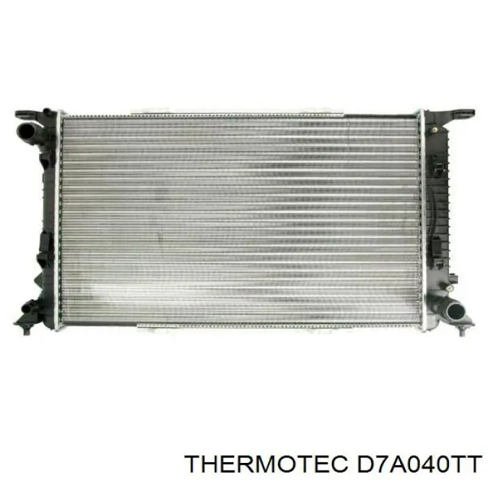 Radiador refrigeración del motor D7A040TT Thermotec