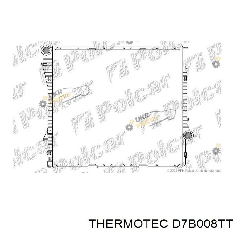 Радиатор D7B008TT Thermotec