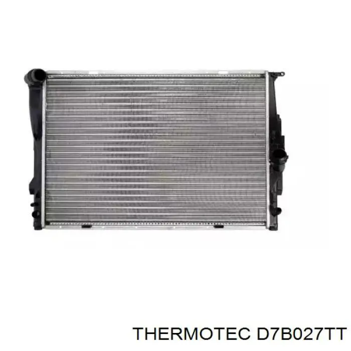 D7B027TT Thermotec radiador de esfriamento de motor