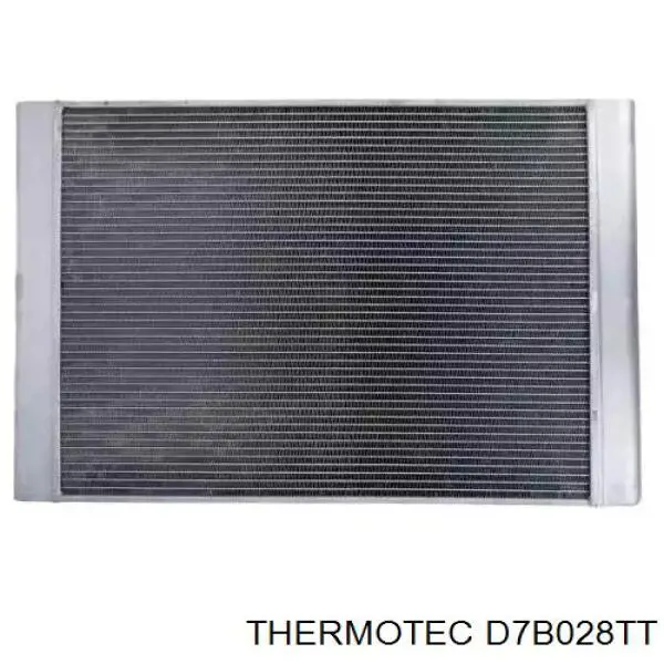 Radiador refrigeración del motor D7B028TT Thermotec