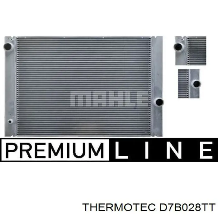 Купить D7B028TT Thermotec Радиатор водяной