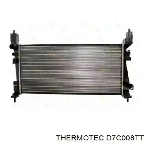 Радиатор охлаждения двигателя Thermotec D7C006TT цена, от 50.55 USD