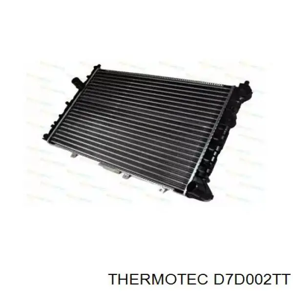 Радиатор охлаждения двигателя Thermotec D7D002TT цена, от 67.55 USD