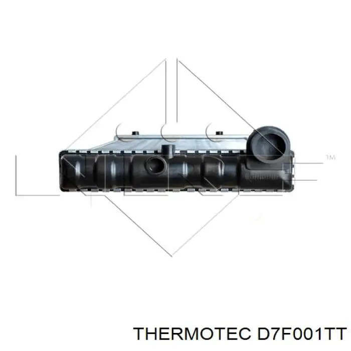 Купить D7F001TT Thermotec Радиатор водяной