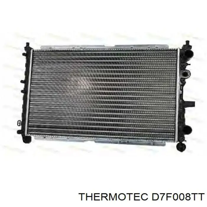 Радиатор охлаждения двигателя Thermotec D7F008TT цена, от 39.76 USD