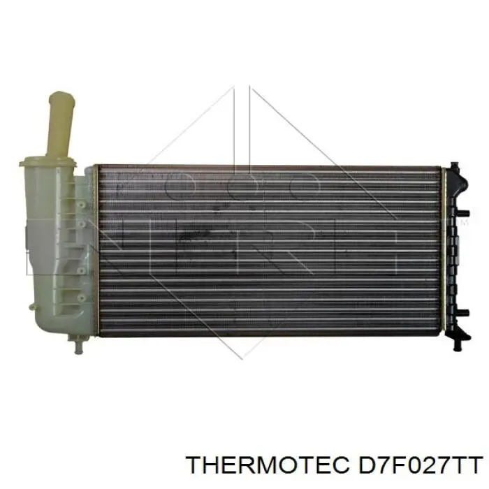 Радиатор охлаждения двигателя Thermotec D7F027TT цена, от 53.42 USD