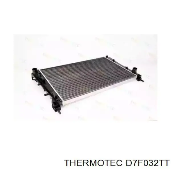 Радиатор охлаждения двигателя Thermotec D7F032TT цена, от 74.44 USD
