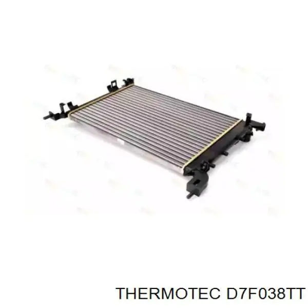 Радиатор охлаждения двигателя Thermotec D7F038TT цена, от 70.46 USD