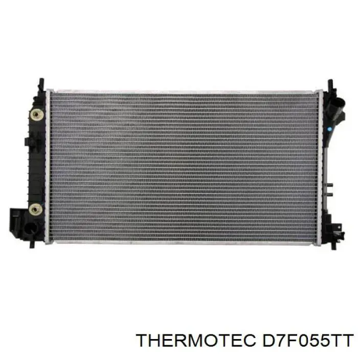 D7F055TT Thermotec radiador de esfriamento de motor