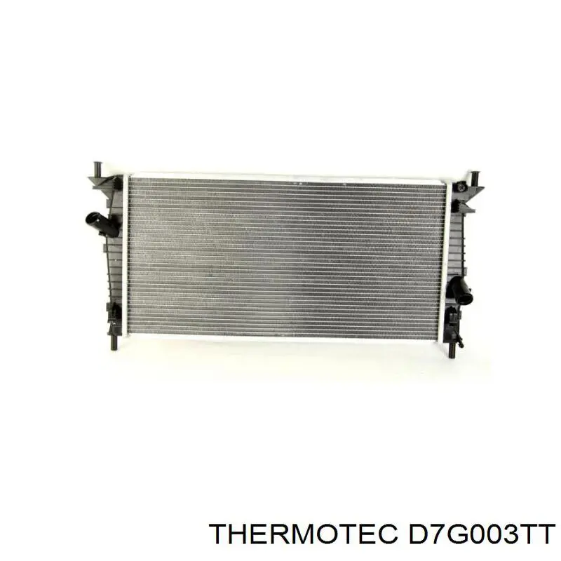 Радиатор охлаждения двигателя Thermotec D7G003TT цена, от 49.76 USD