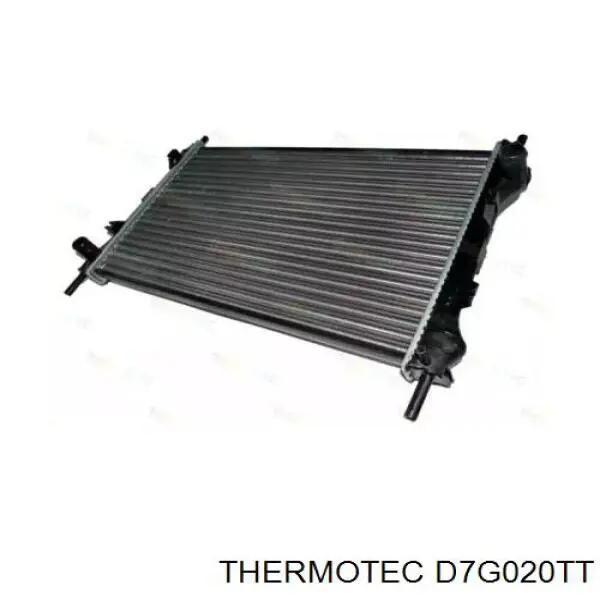Радиатор охлаждения двигателя Thermotec D7G020TT цена, от 58.53 USD