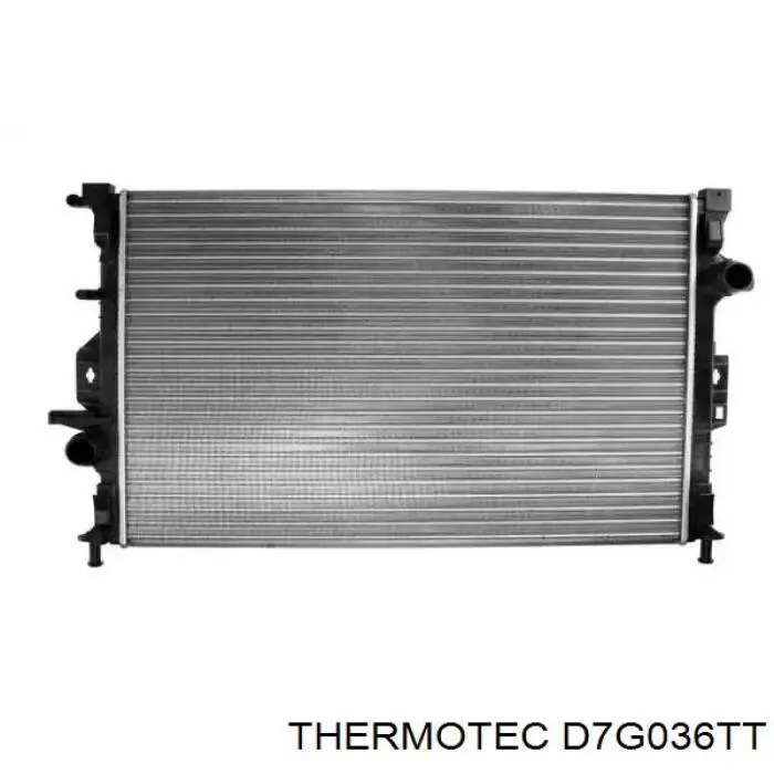 D7G036TT Thermotec radiador de esfriamento de motor