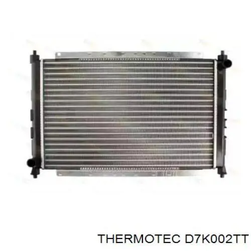 Radiador refrigeración del motor D7K002TT Thermotec