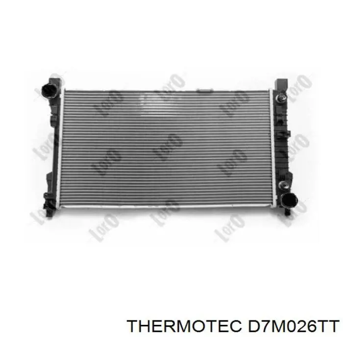 D7M026TT Thermotec Радиатор основной