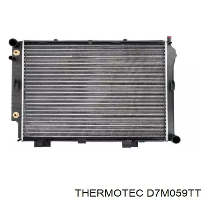 D7M059TT Thermotec radiador de esfriamento de motor