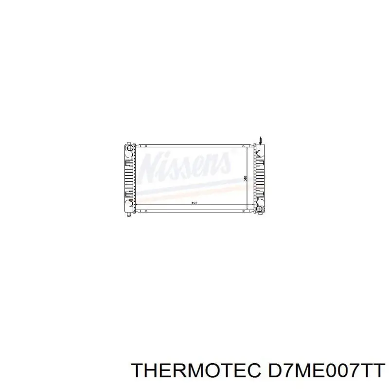 Купить D7ME007TT Thermotec Радиатор водяной