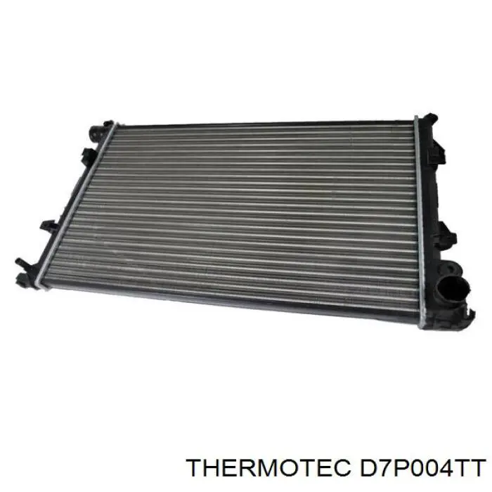 Радиатор охлаждения двигателя Thermotec D7P004TT цена, от 58.29 USD
