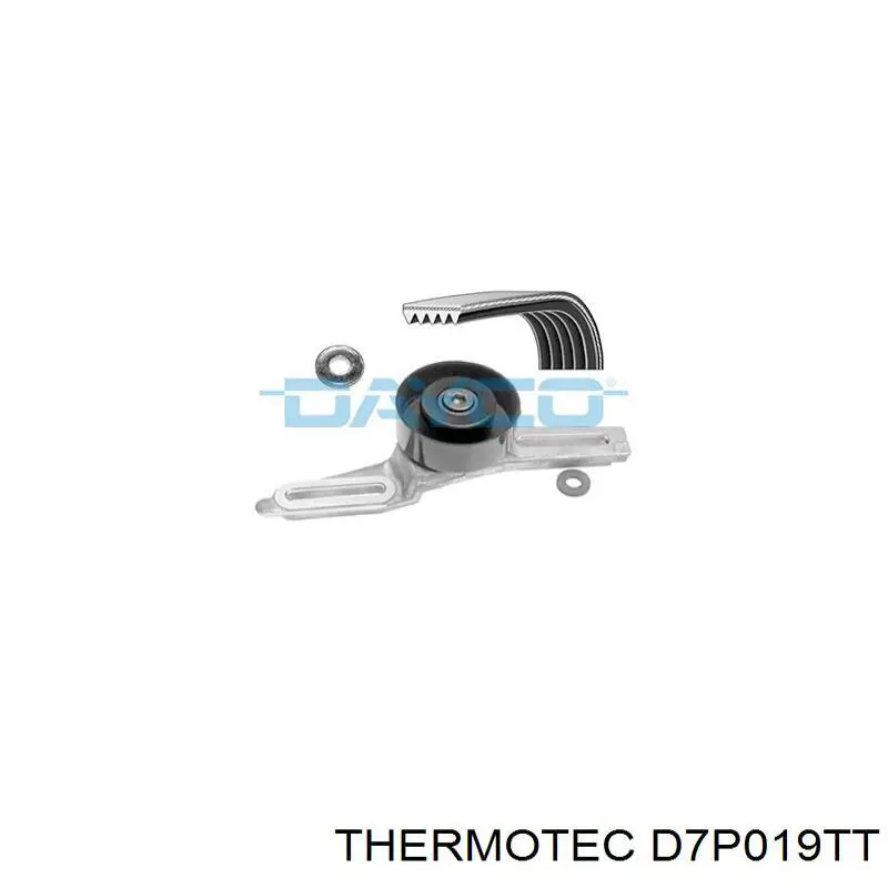 Радіатор охолодження двигуна D7P019TT Thermotec