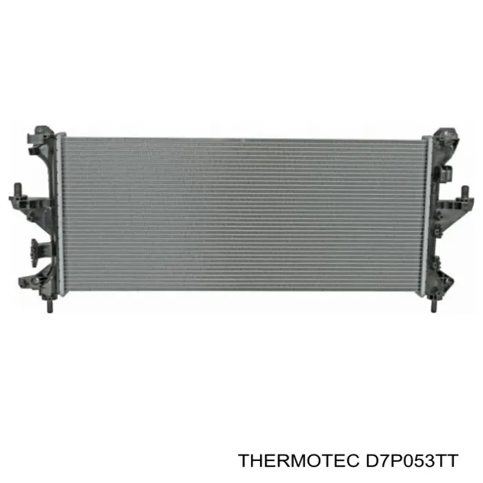 Радиатор охлаждения двигателя Thermotec D7P053TT цена, от 103.87 USD