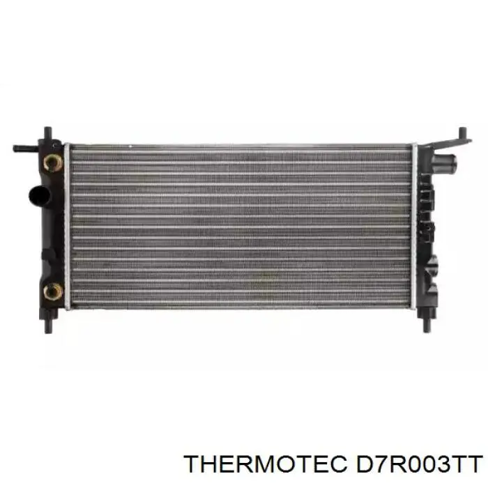 Радиатор охлаждения двигателя Thermotec D7R003TT цена, от 39.37 USD