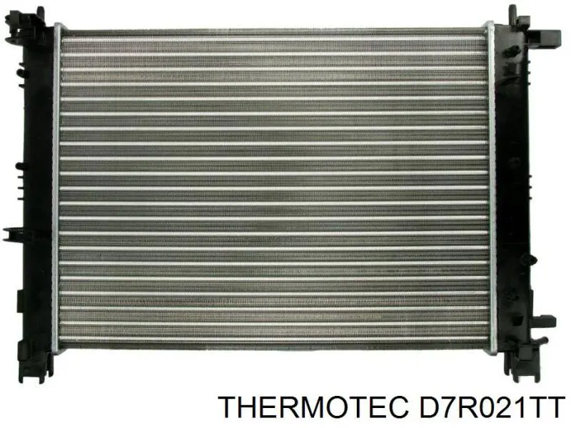 Radiador refrigeración del motor D7R021TT Thermotec